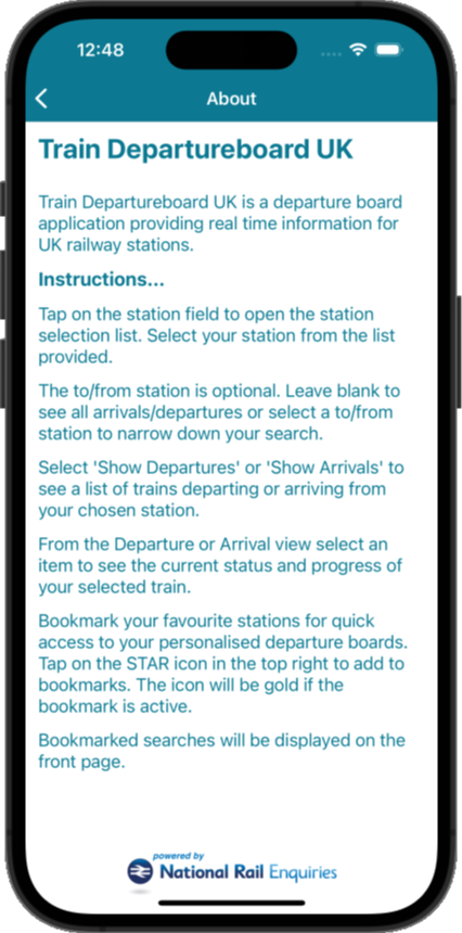 Train Departure Board UK